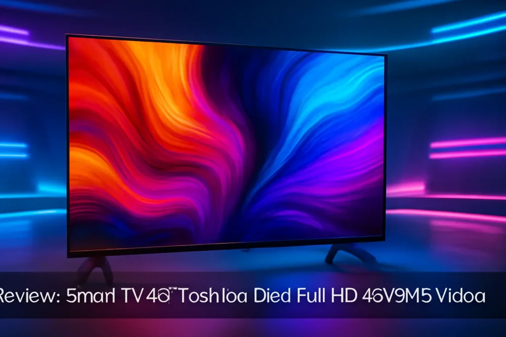 Smart TV 43" Toshiba Dled Full HD 43V35MS Vidaa