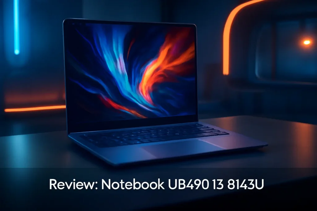 Notebook UB490 i3 8145U: Desempenho e Confiabilidade para o Dia a Dia