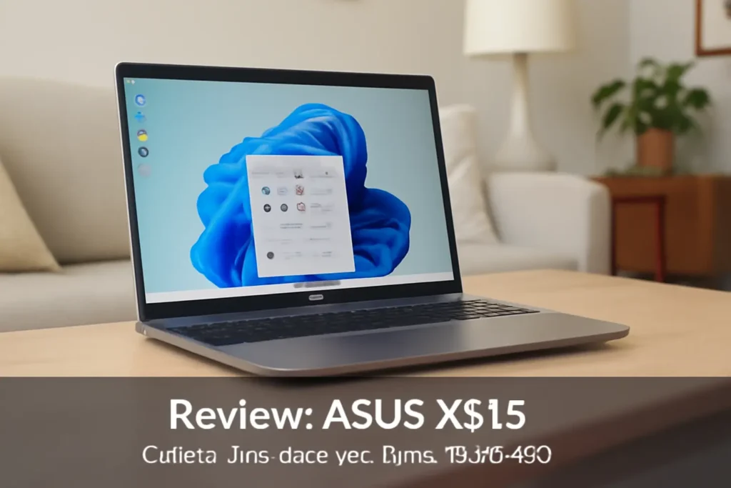 Notebook ASUS X515: Celeron Dual Core, 4GB RAM, 128GB SSD