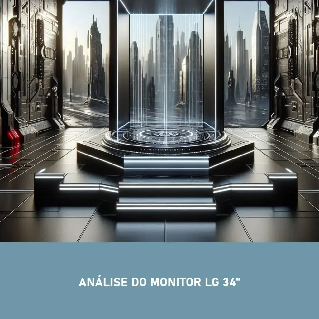 Monitor LG 34'' UltraGear Curvo com resolução 3440x1440