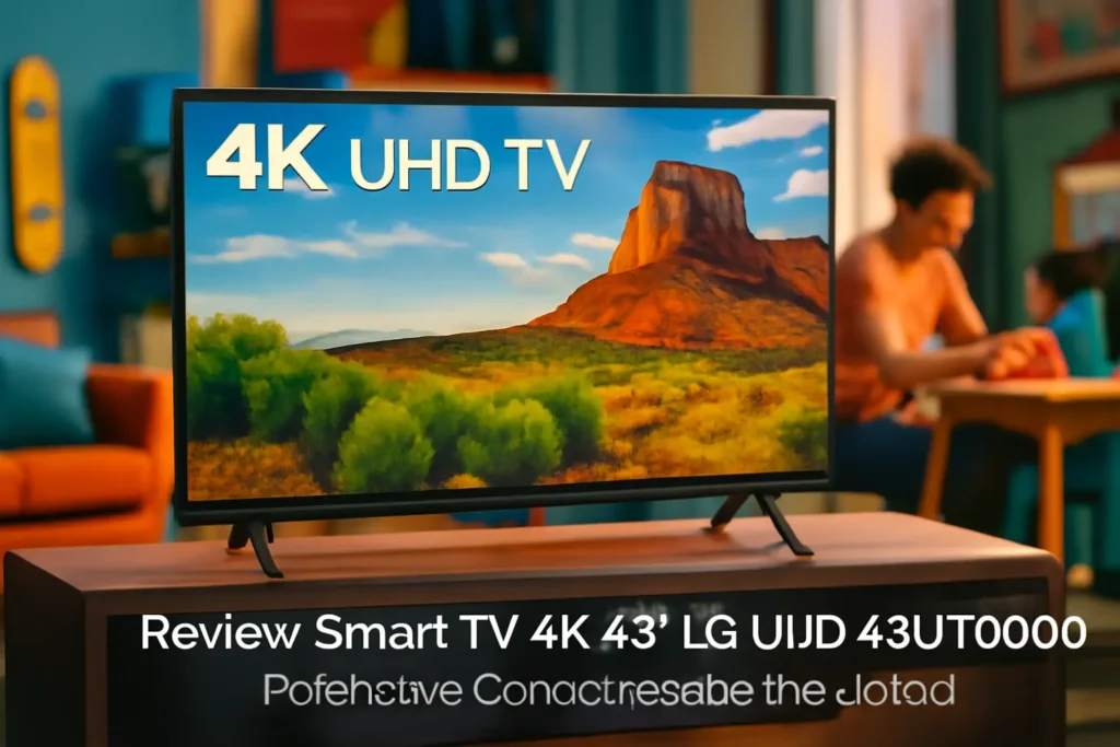 Smart TV 4K 43" LG UHD 43UT8000: Potência e Conectividade Inovadora