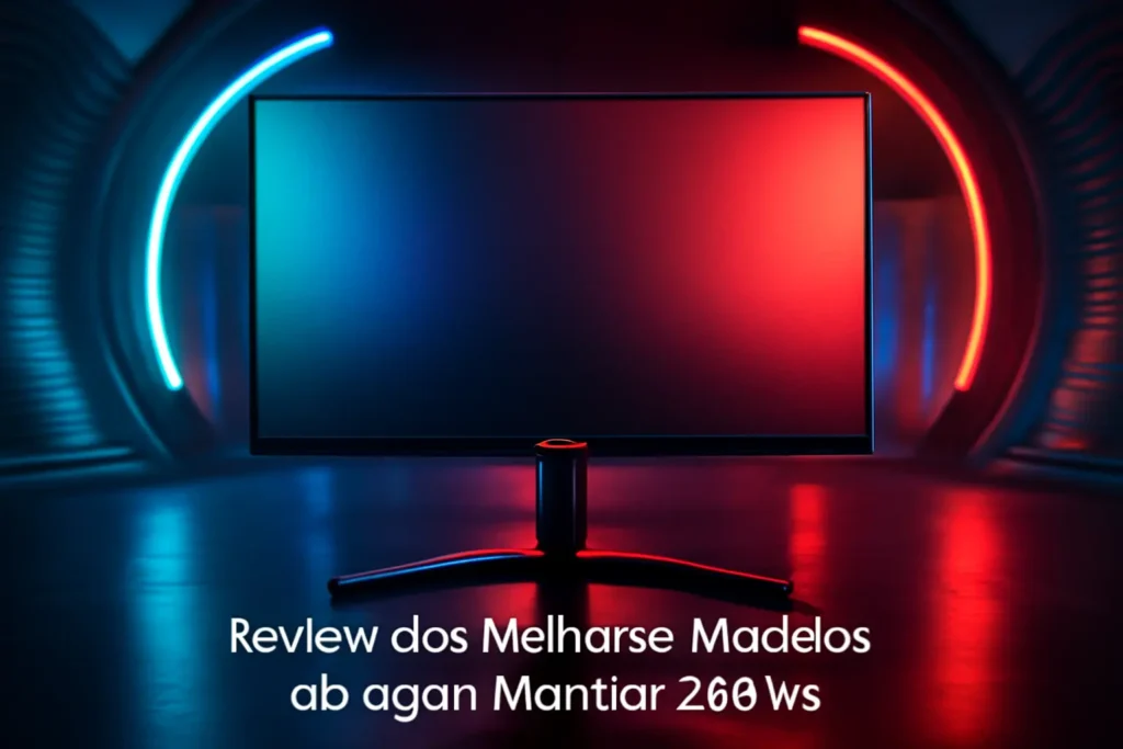Cinco Melhores Modelos de Agon monitor 240hz