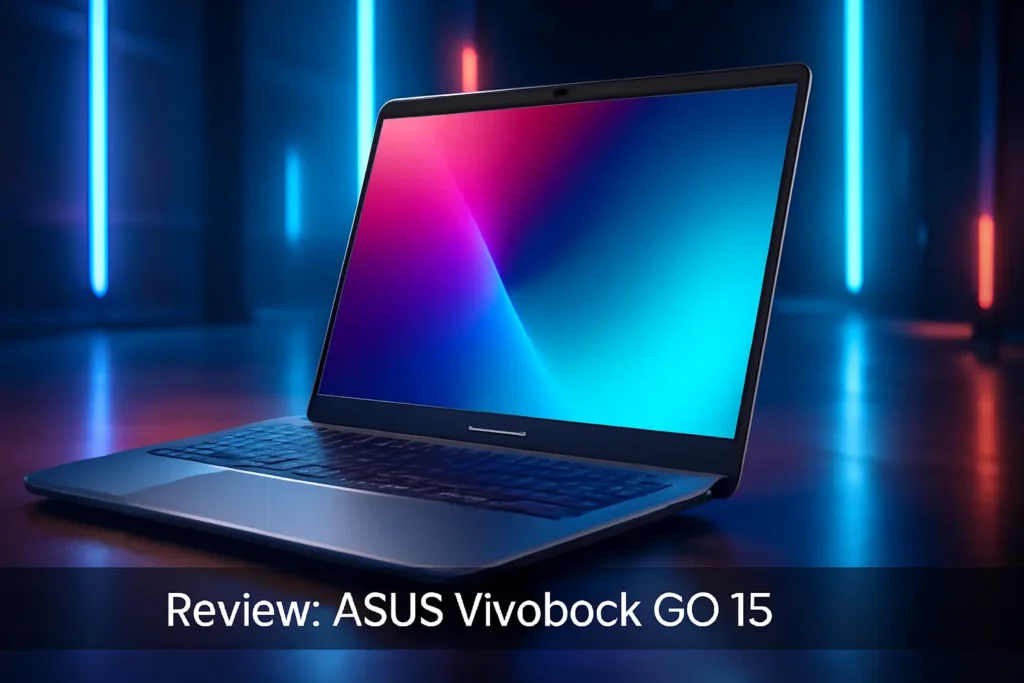 Notebook ASUS Vivobook GO 15: Desempenho e Praticidade para o Dia a Dia