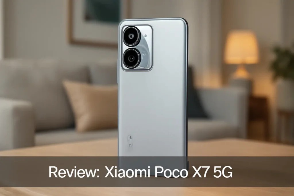 Smartphone Xiaomi Poco X7 5G NFC Silver: Potência e Desempenho