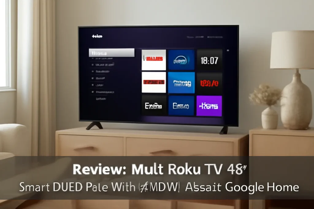 Multi Roku TV 43" Smart DLED FHD Wi-Fi 3 HDMI Alexa e Google Home
