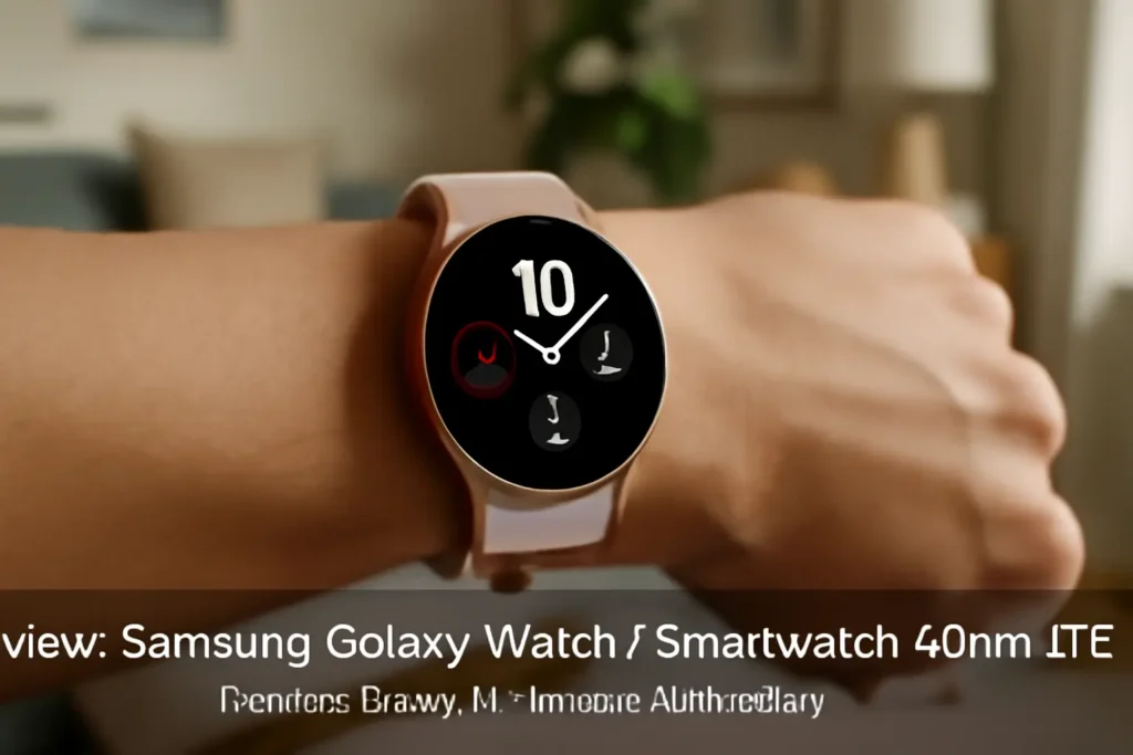 Samsung Galaxy Watch7 Smartwatch 40mm LTE: Design Premium e Monitoramento Avançado