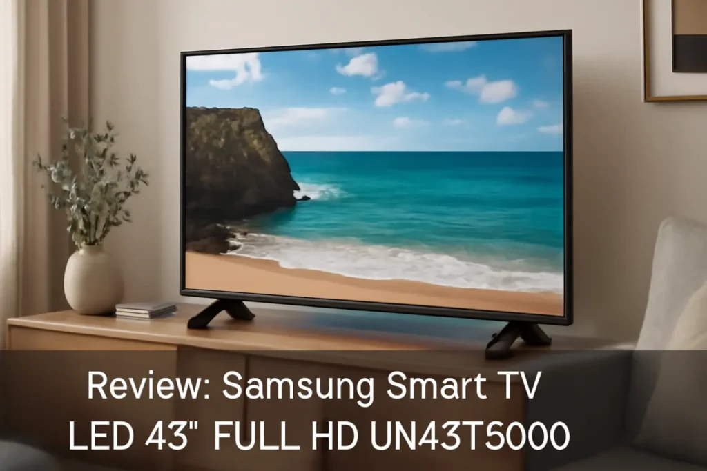 Samsung Smart TV LED 43" FULL HD UN43T5300: Desempenho e Conectividade