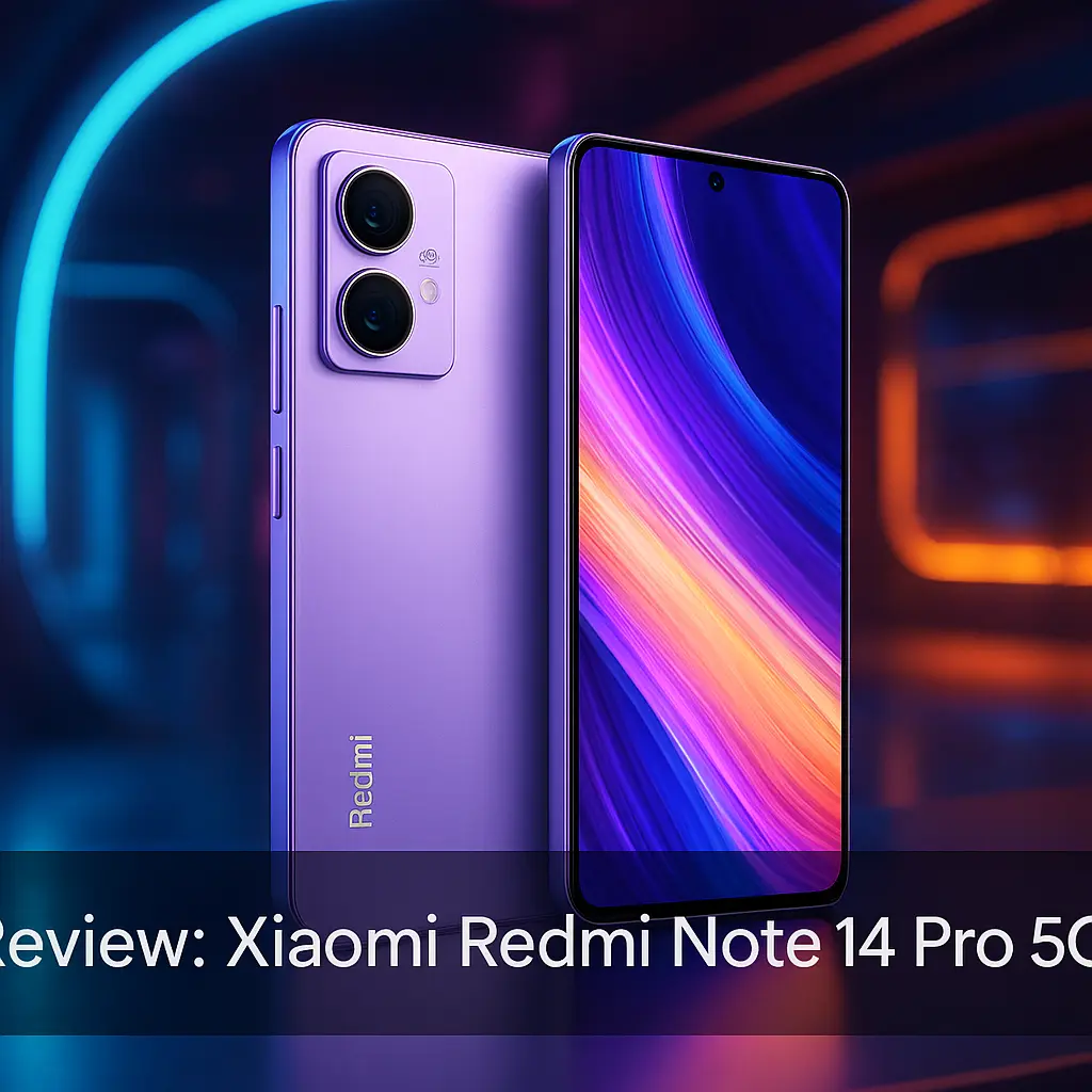 Smartphone Xiaomi Redmi Note 14 Pro 5G: Potência e Estilo em Roxo Lavanda