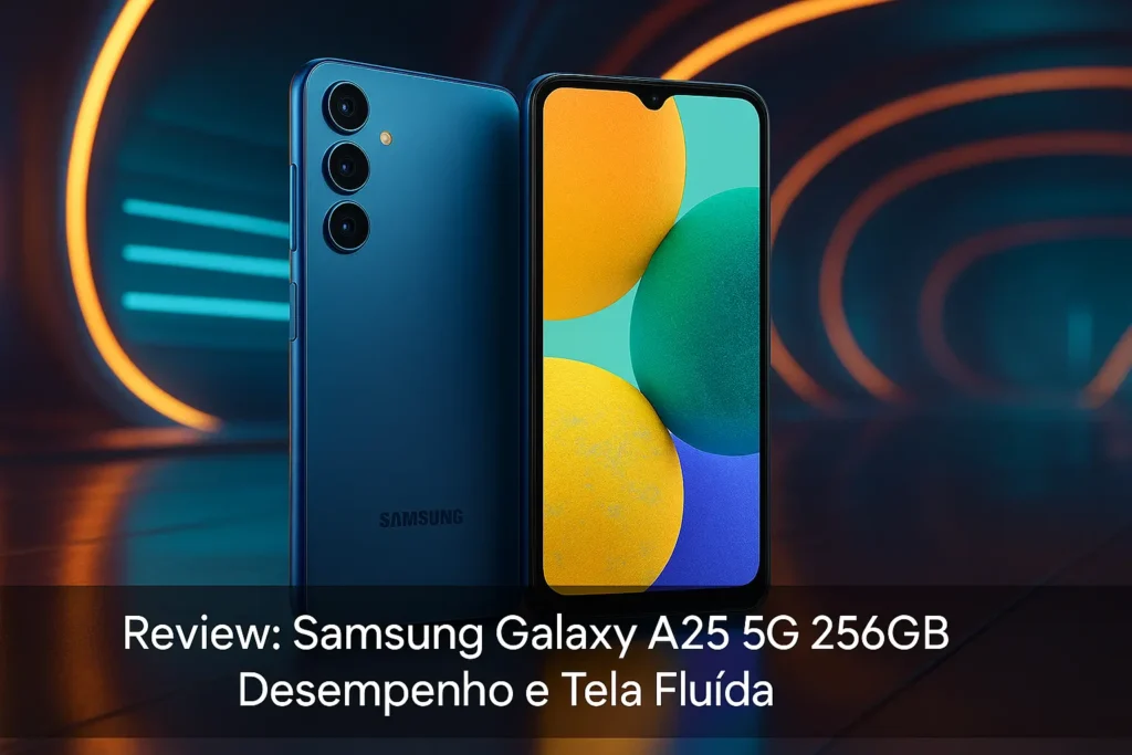 Samsung Galaxy A25 5G 256GB: Desempenho e Tela Fluída