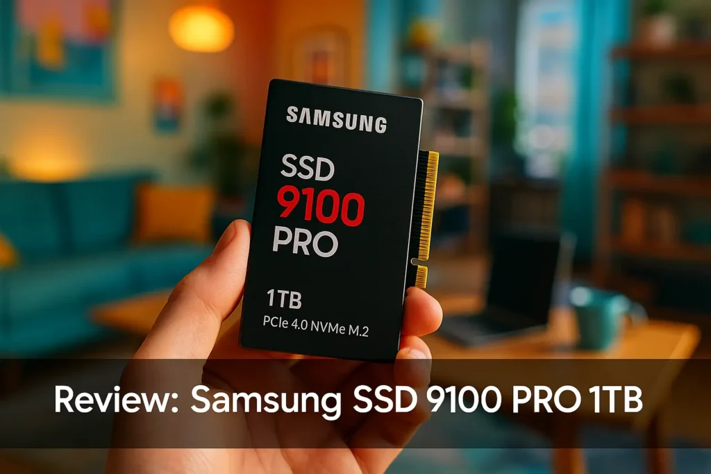 Samsung SSD 9100 PRO 1TB: Velocidade e Potência Extremas