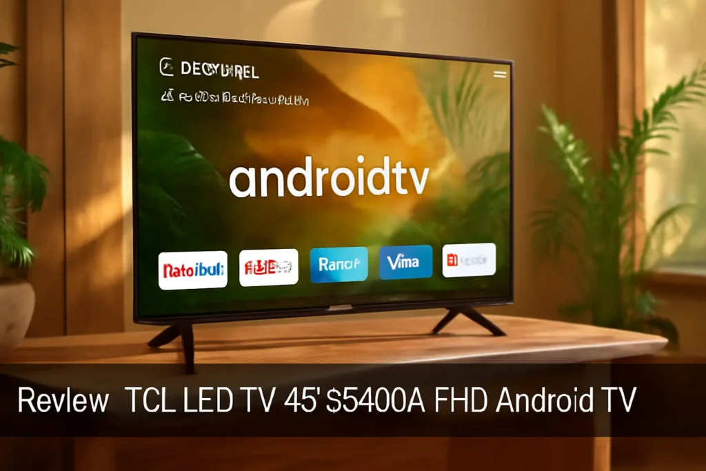 TCL LED TV 43" S5400A FHD Android TV: Conectividade e Desempenho