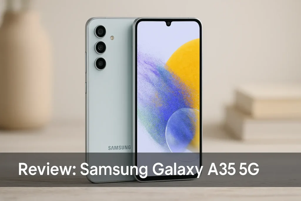 Samsung Galaxy A35 5G: Tela 120Hz, Câmera de 50MP e IP67