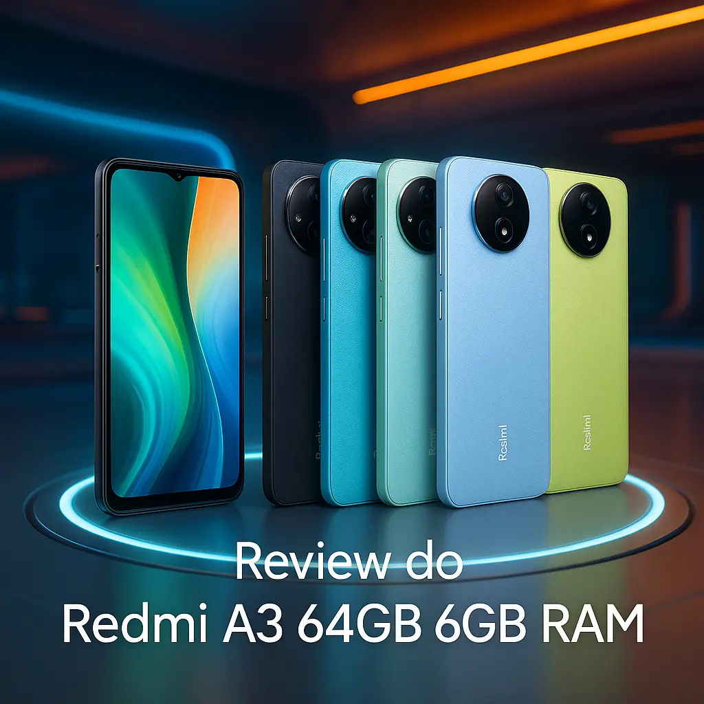 Cinco Principais Modelos de Redmi A3 64gb 6gb ram