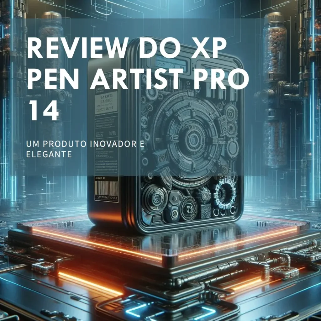 XP PEN Artist Pro 14 Gen 2 com 16K níveis de pressão