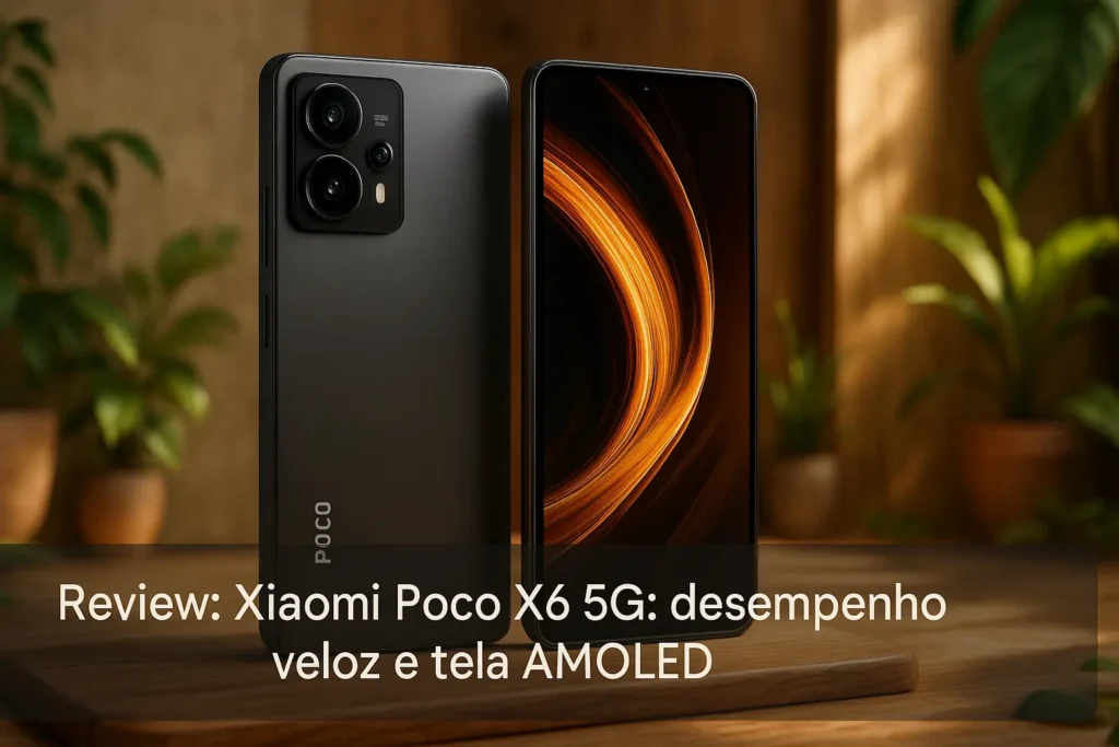 Xiaomi Poco X6 5G: desempenho veloz e tela AMOLED