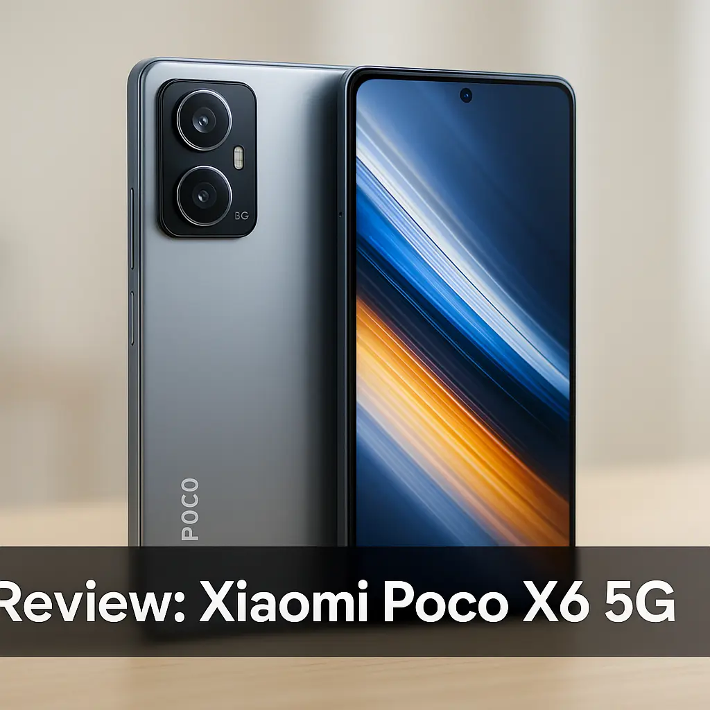 Xiaomi Poco X6 5G: desempenho veloz e tela AMOLED