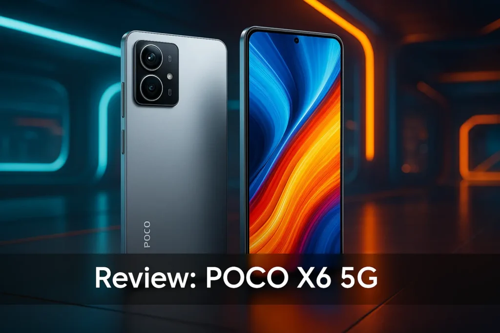 Xiaomi Poco X6 5G: desempenho veloz e tela AMOLED