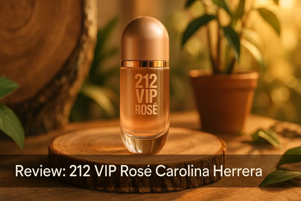 212 VIP Rosé Carolina Herrera: sofisticação e frescor envolventes