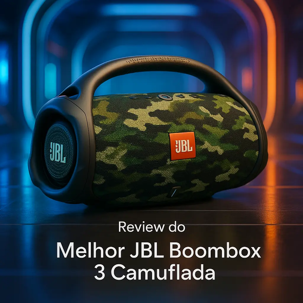 Melhores 5 JBL Boombox 3 camuflada