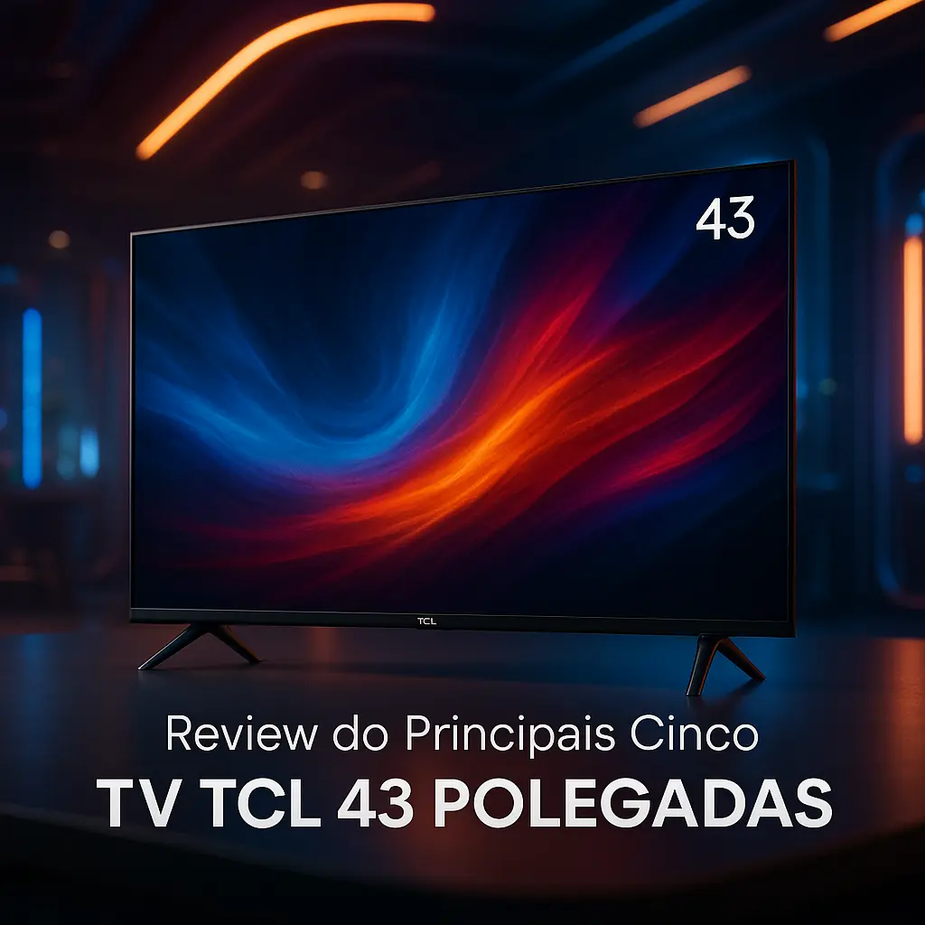 Principais Cinco TV TCL 43 polegadas