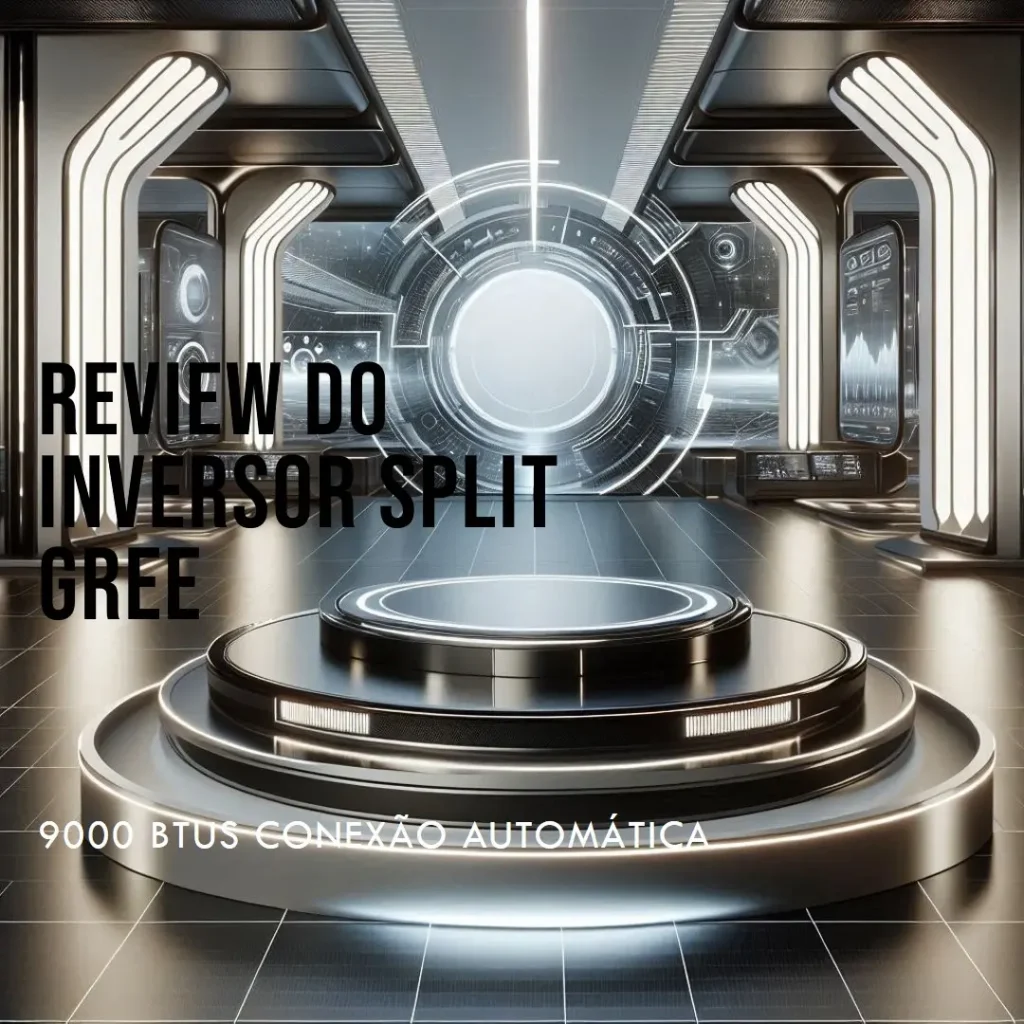 Inversor Split Gree 9000 Btus Conexão Automática
