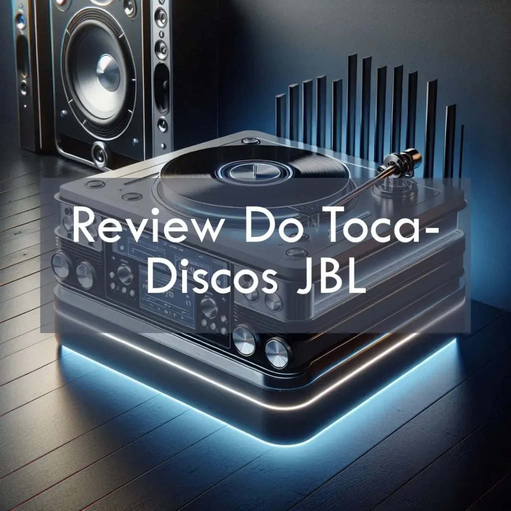 Toca-Discos JBL Spinner BT com Bluetooth e Pré-Amplificador