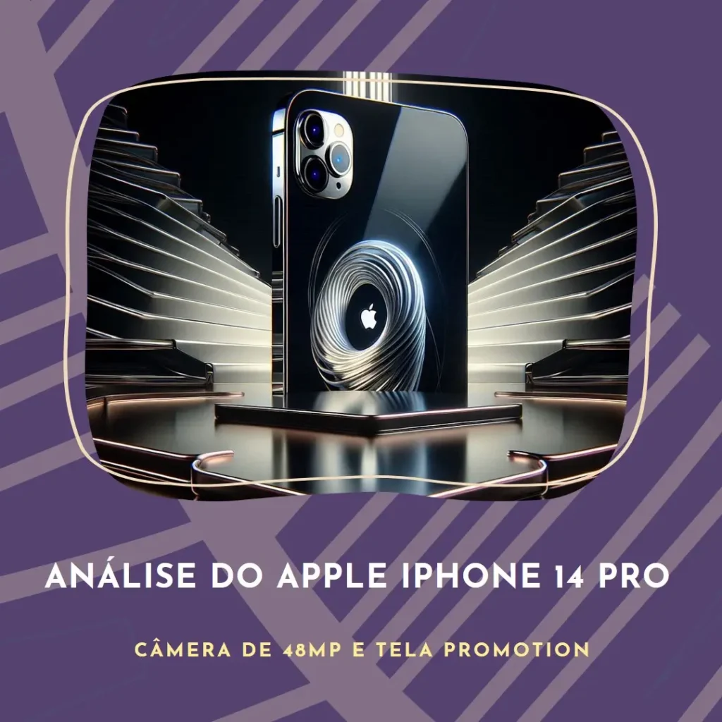 Apple iPhone 14 Pro com câmera de 48MP e tela ProMotion