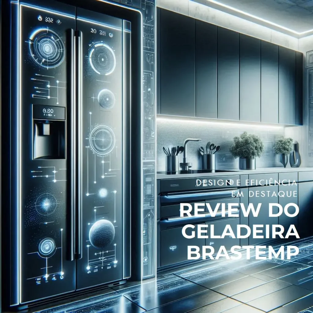 Geladeira Brastemp Frost Free Duplex 375L com eficiência e design