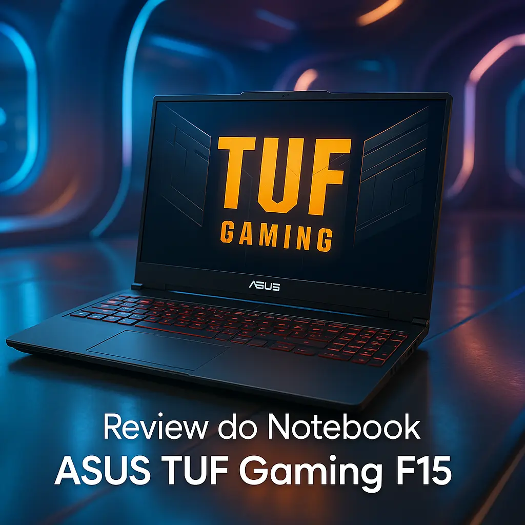 Notebook ASUS TUF Gaming F15 i7 RTX4060 SSD 512GB