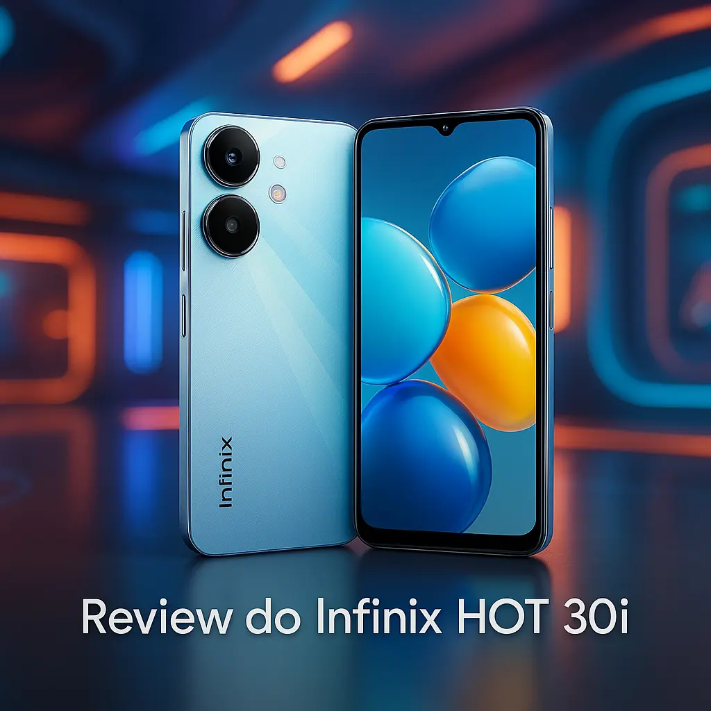 Smartphone Infinix Hot 30i com alto desempenho e bateria duradoura