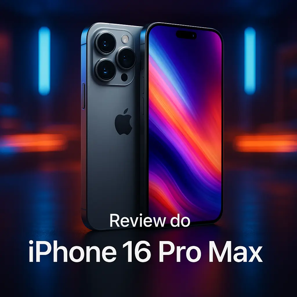 Apple iPhone 16 Pro Max com câmera de 48 MP e chip A18
