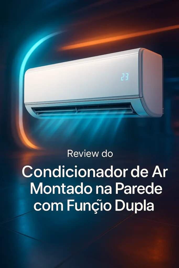 Condicionador de Ar Montado na Parede com Função Dupla