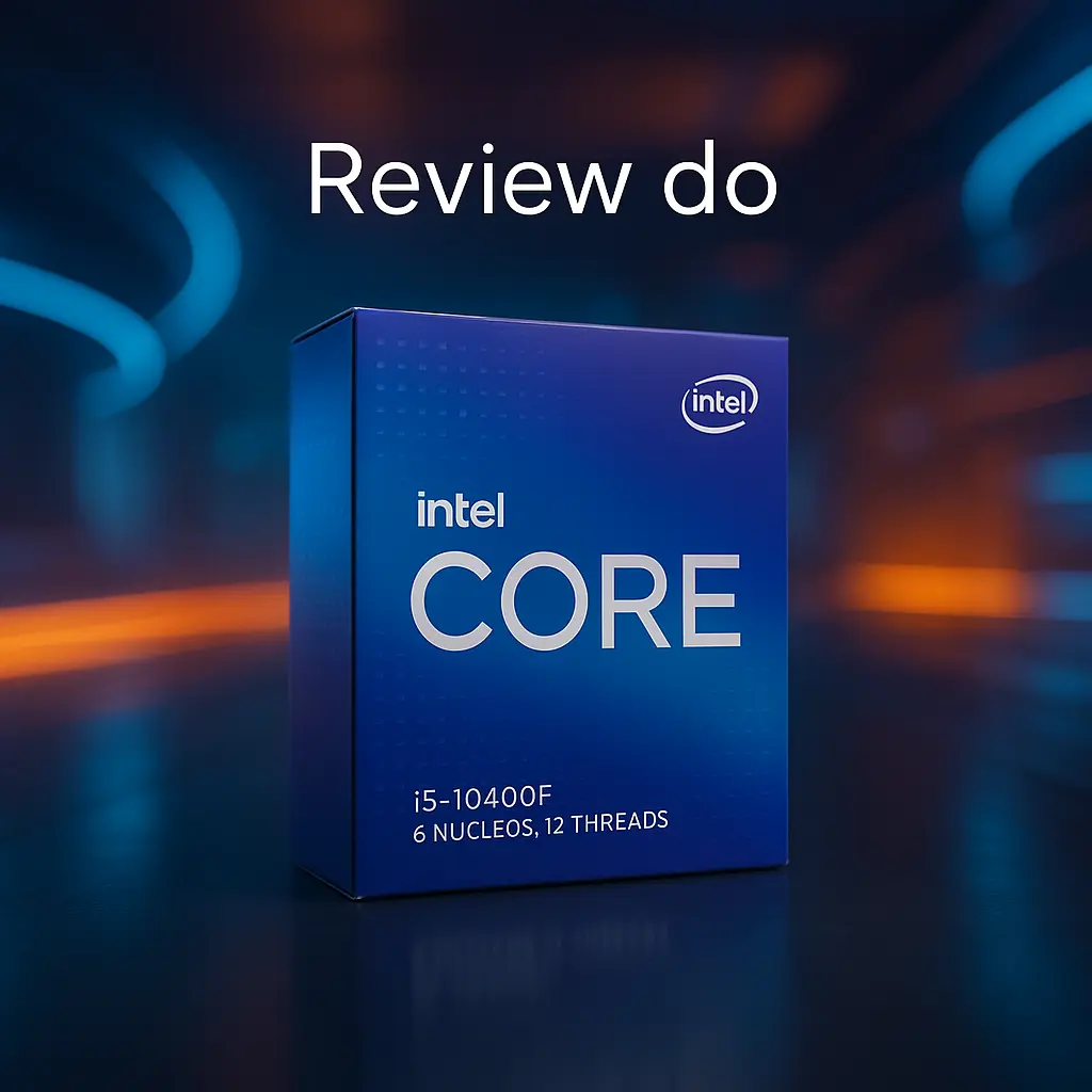 Intel Core i5-10400F com 6 Núcleos e 12 Threads