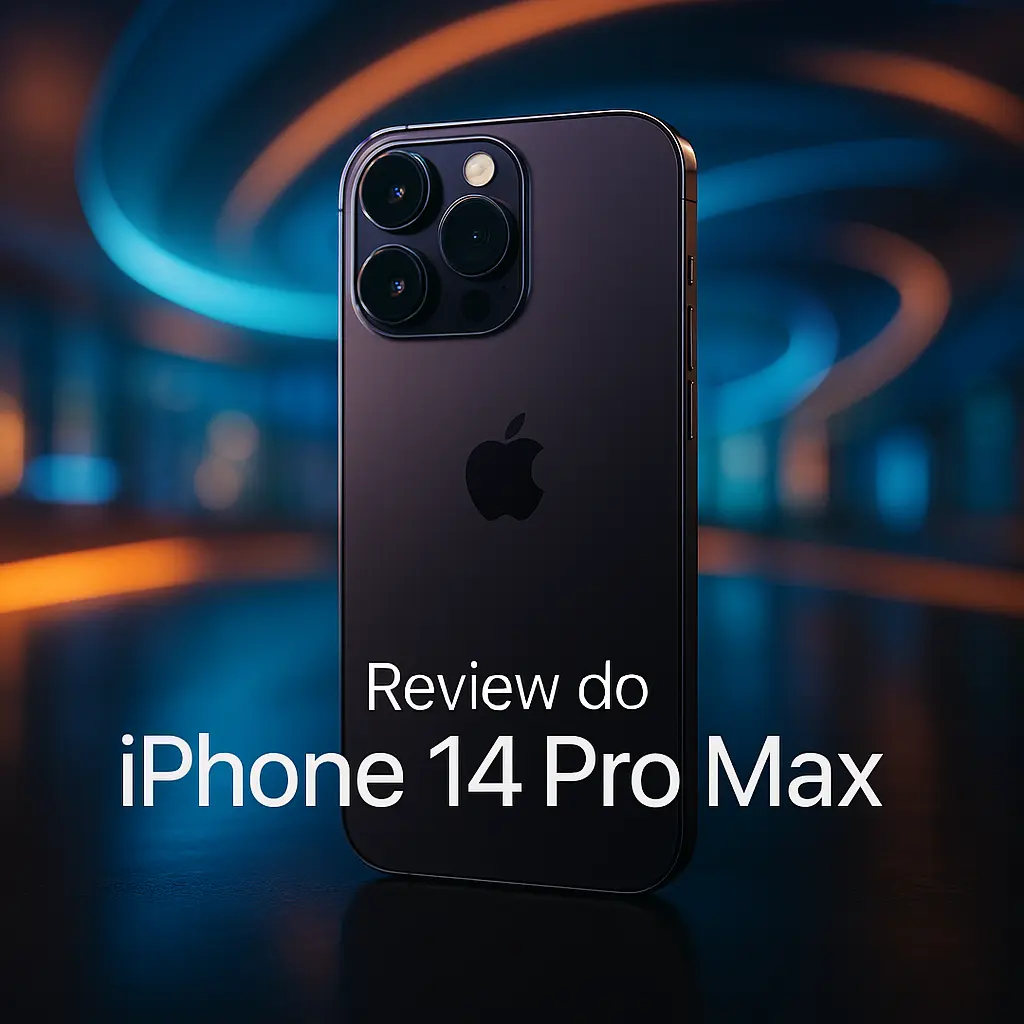 Apple iPhone 14 Pro Max 1TB com câmera de 48MP