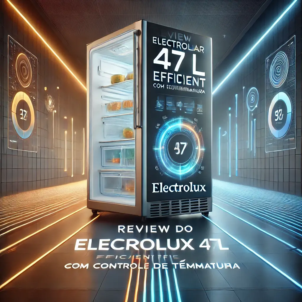 Frigobar Electrolux 47L Efficient com Controle de Temperatura