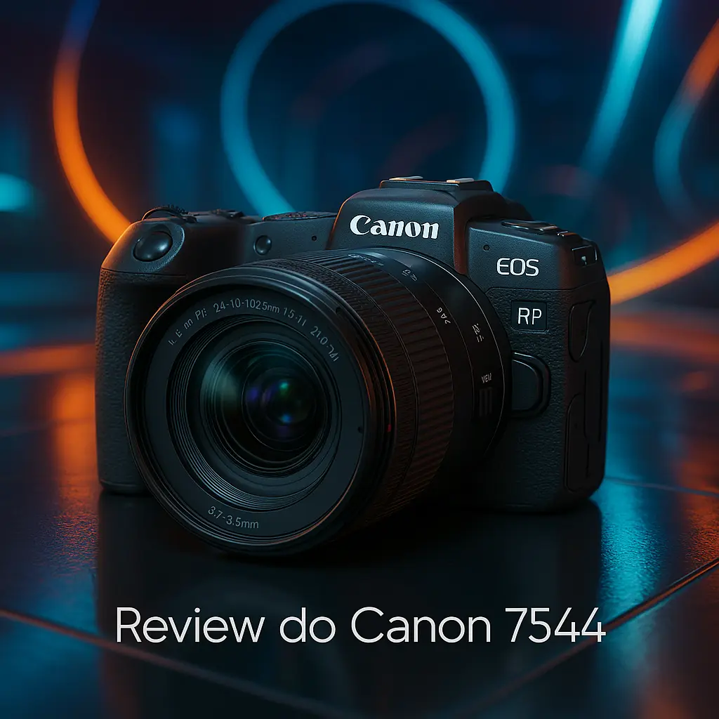 Canon 7544 Câmera Digital EOS RP: Compacta, Potente e Acessível
