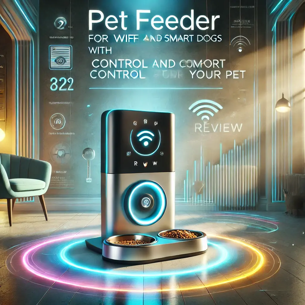 Alimentador Pet Gato Cão Automático WiFi Câmera Smart: Controle e Conforto para seu Animal de Estimação