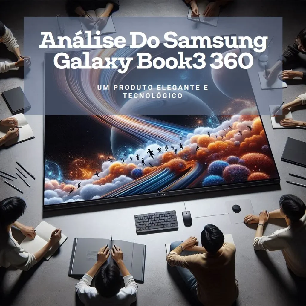 Samsung Galaxy Book3 360 com Tela AMOLED e Intel i5
