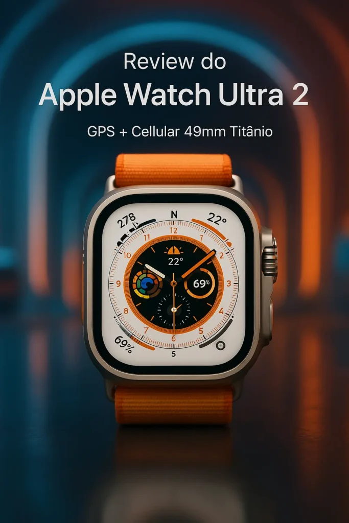 Apple Watch Ultra 2 GPS + Cellular 49mm Titânio