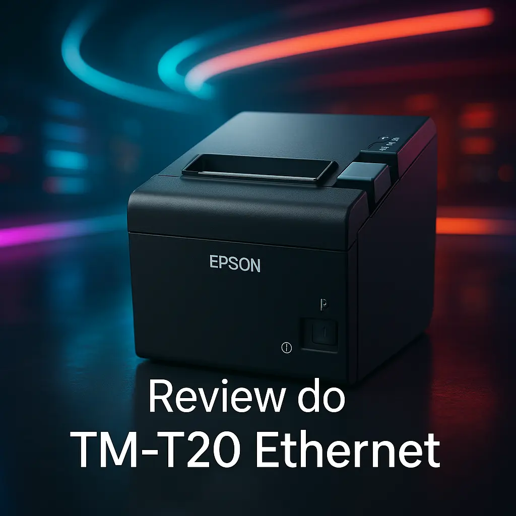 Impressora térmica TM-T20 Ethernet com Guilhotina