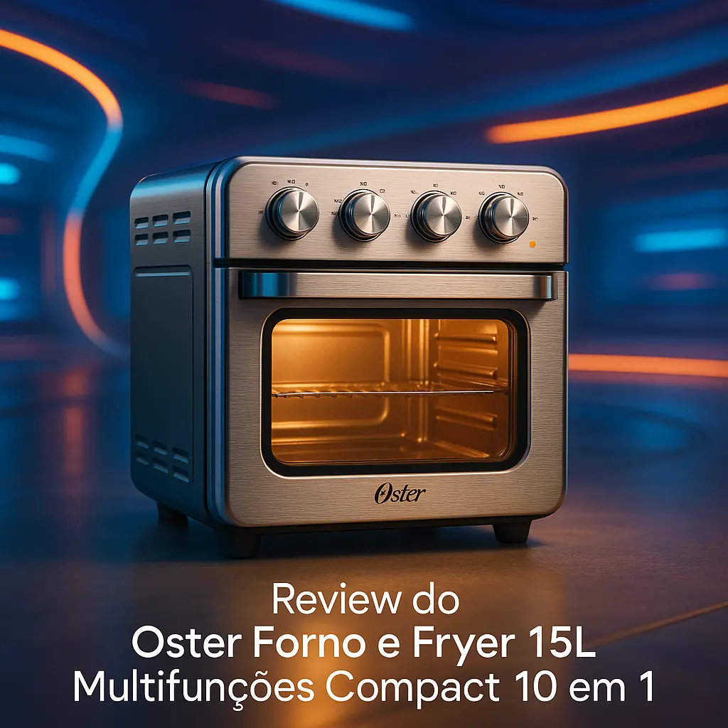 Oster Forno e Fryer 15L Multifunções Compact 10 em 1