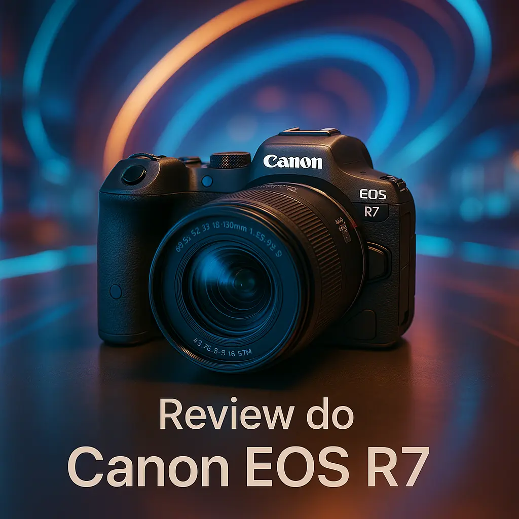 Canon Câmera Mirrorless EOS R7: Potência e Performance para Criadores de Conteúdo