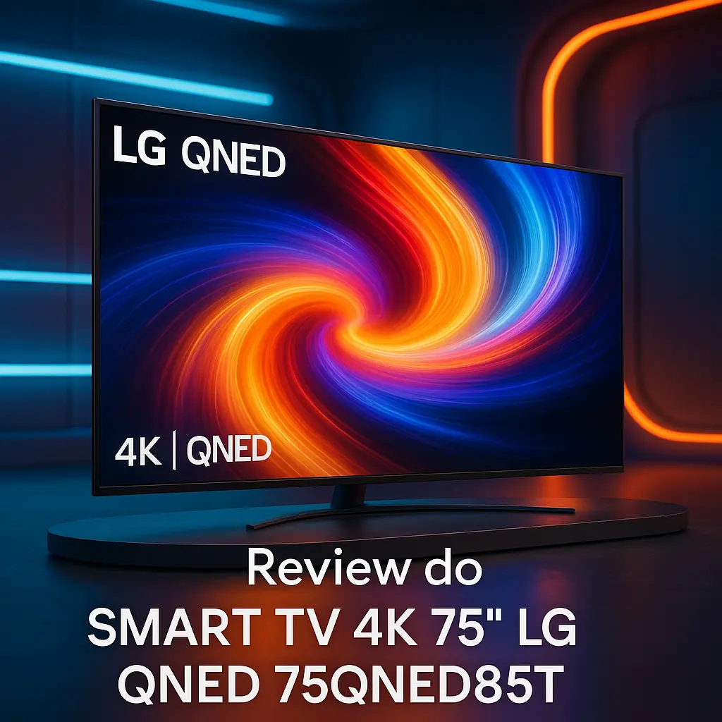 Smart TV 4K 75" LG QNED 75QNED85T: Desempenho Impressionante com Tecnologia Avançada