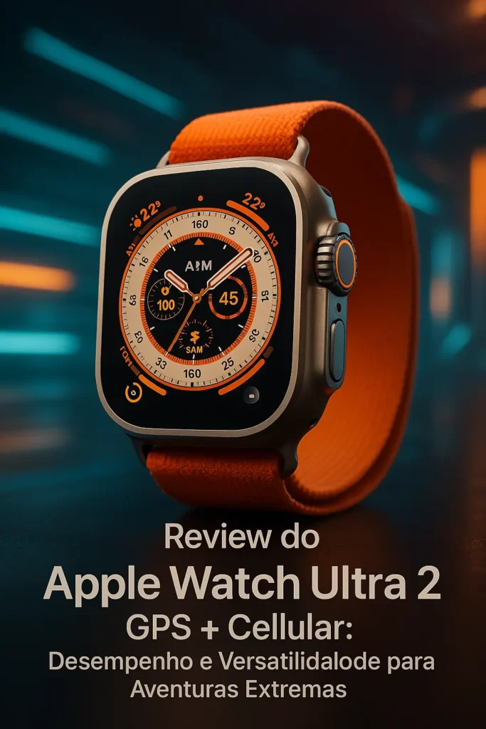 Apple Watch Ultra 2 GPS + Cellular: Desempenho e Versatilidade para Aventuras Extremas