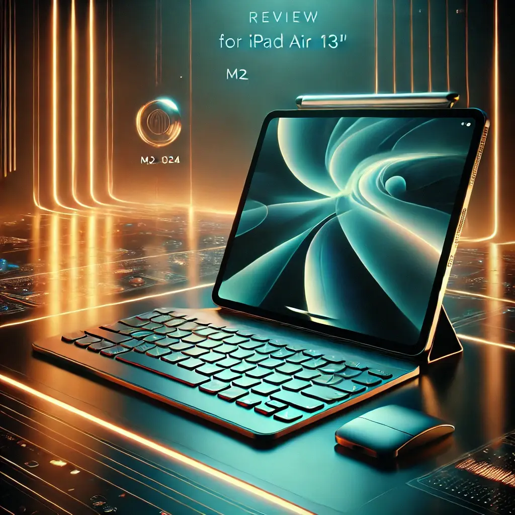 ESR Teclado para iPad Air 13” (M2, 2024): Capa com Teclado e Trackpad Removível