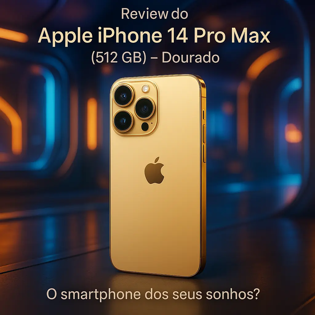 Apple iPhone 14 Pro Max (512 GB) – Dourado: O smartphone dos seus sonhos?