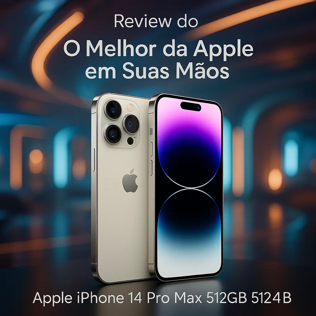 Apple iPhone 14 Pro Max 512GB - Prateado: O Melhor da Apple em Suas Mãos