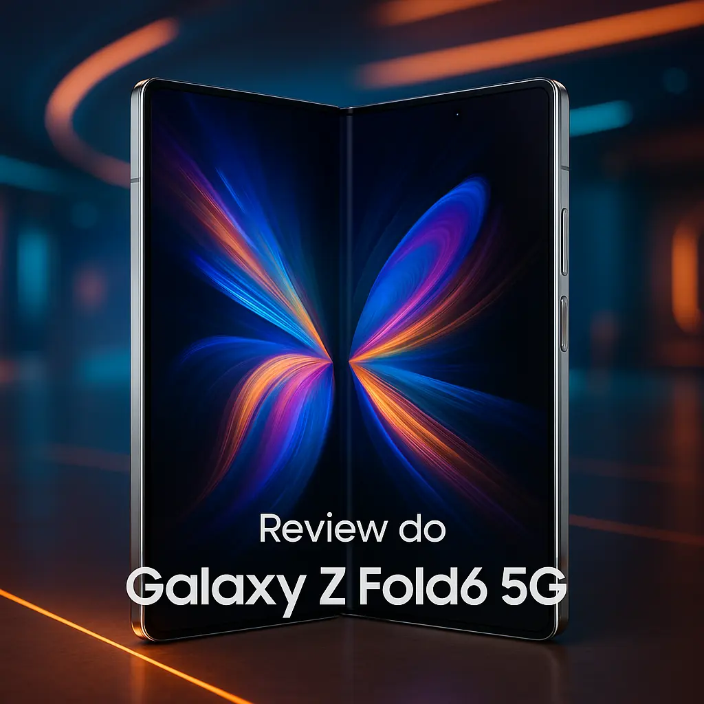 Galaxy Z Fold6 5G com 512GB e 12GB RAM dobrável