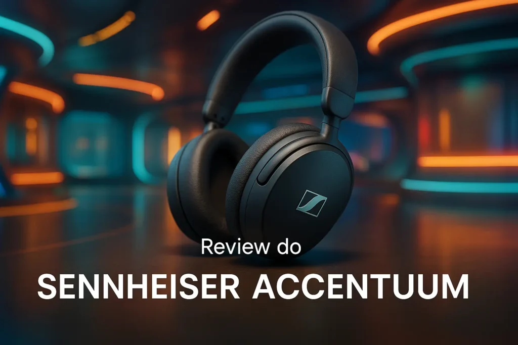 Sennheiser ACCENTUM: Som puro com ANC e bateria duradoura