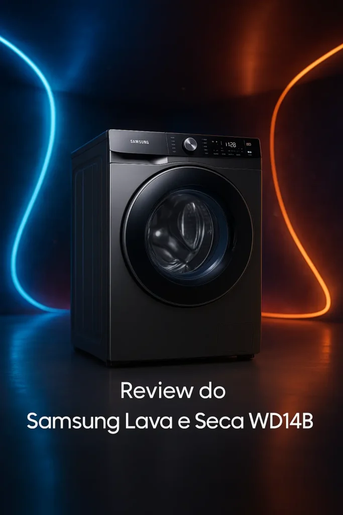 Samsung Lava e Seca WD14B com 14kg e Design Premium